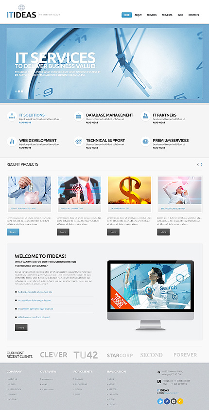 IT Consulting WordPress Theme