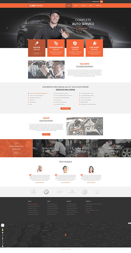 Cars WordPress Theme