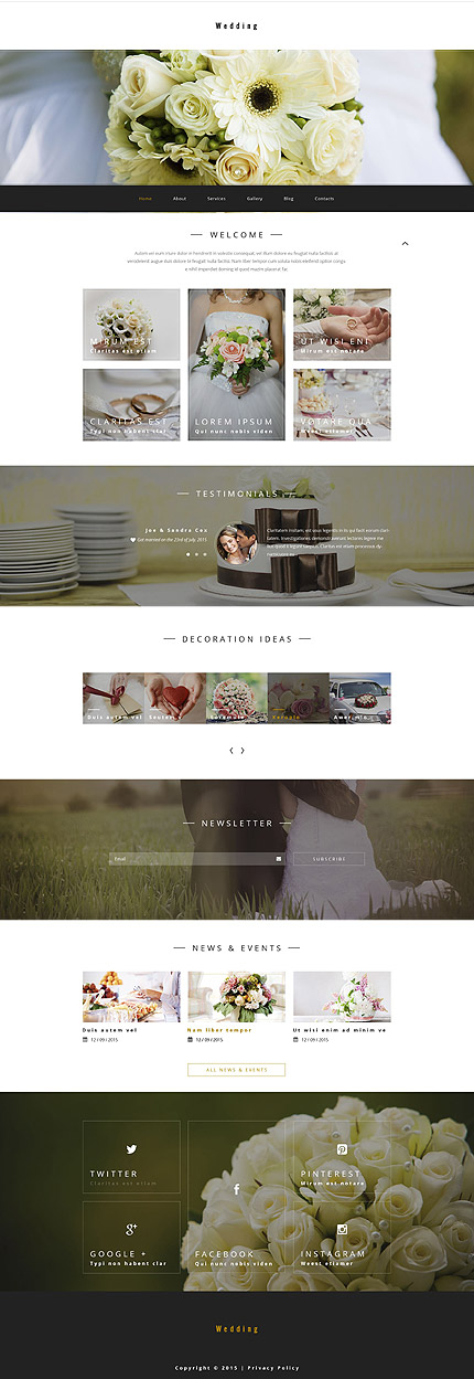 Wedding WordPress Theme