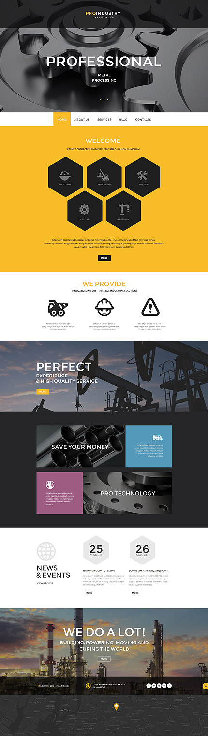 Industrial WP Theme