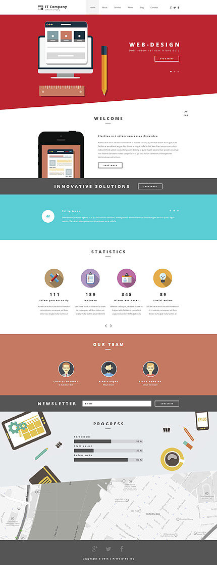 Information Technology WordPress Theme