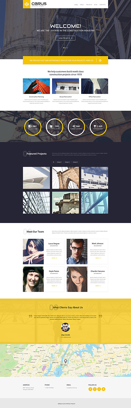 Construction WP Theme